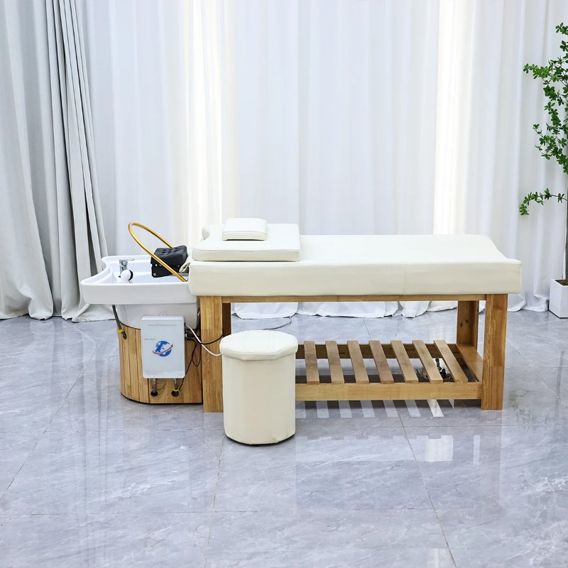 원목 헤드 테라피 샴푸 베드 물 순환 훈증 온수기 뷰티 - Spa Wellness And Beauty 리뷰 및 가격
