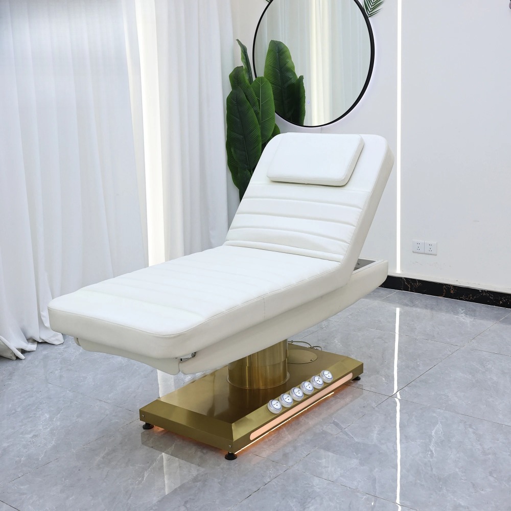 조절 가능한 전동 3모터 뷰티 래쉬 페이셜 테이블 마사 - Spa Wellness And Beauty 리뷰 및 가격
