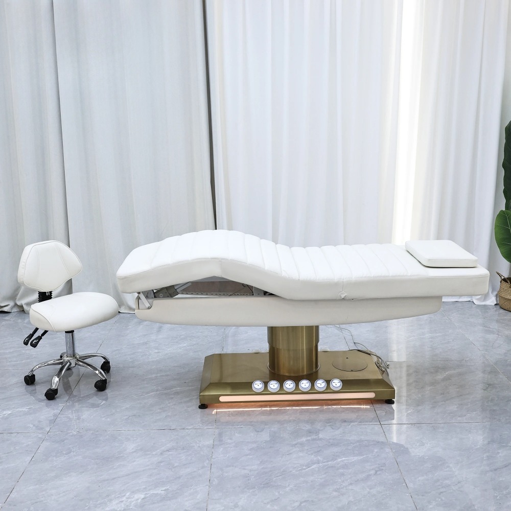 조절 가능한 전동 3모터 뷰티 래쉬 페이셜 테이블 마사 - Spa Wellness And Beauty 리뷰 및 가격